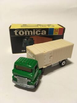 No. 24 Hino Semi Trailer Panel Van | Tomica Wiki | Fandom