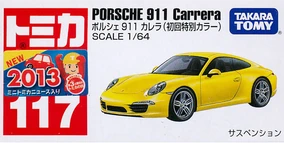 No. 117 Porsche 911 Carrera (First Edition Special Color) | Tomica