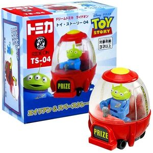 Takara Tomy Tomica Disney Dream Ride On Toy Story 4 TS-04 Alien /& Space Crane