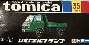 No. 35 Isuzu Elf Dump Truck | Tomica Wiki | Fandom