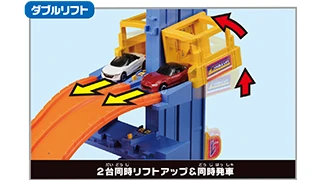 Tomica System 5-Way Double Lift Road Set | Tomica Wiki | Fandom