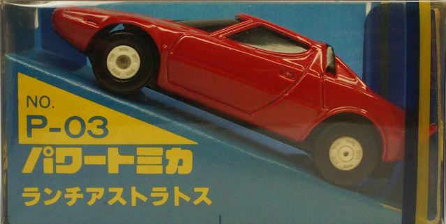 激レア！パワートミカ　P-03 ランチアストラトス 新品・未使用品 P-03 Lancia Stratos | Tomica Wiki | Fandom