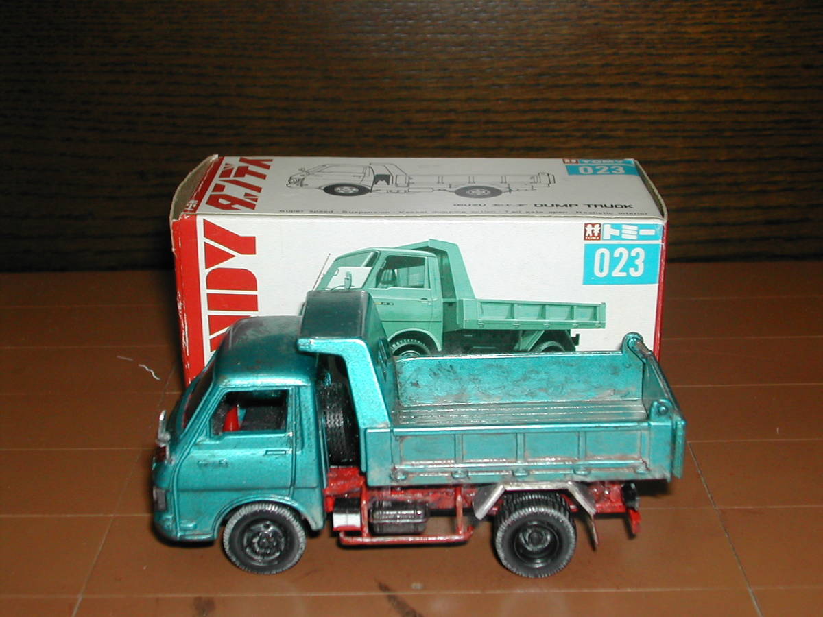 Tomica Dandy 023 Isuzu Elf Dump Truck | Tomica Wiki | Fandom