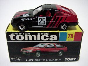 Toyota Corolla Levin 25 (Group A Fair) | Tomica Wiki | Fandom