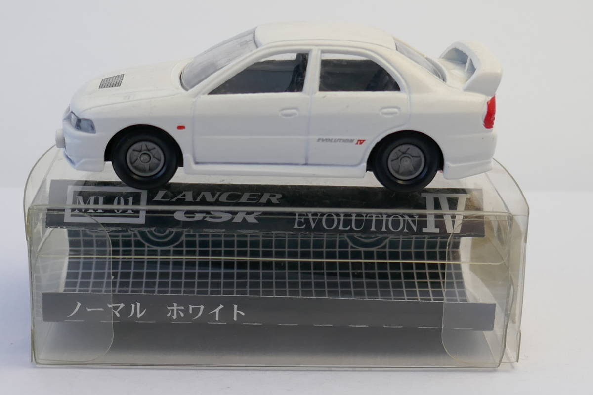 MI-01 Lancer GSR Evolution IV (Normal White) | Tomica Wiki MI-01 Lancer GSR Evolution IV (Normal White) | Tomica Wiki