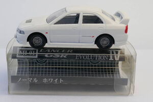 MI-01 Lancer GSR Evolution IV (Normal White) | Tomica Wiki