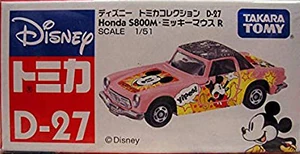 トミカコレクション ディズニー D-27 Honda S800M D27 Honda S800M Mickey Mouse R | Tomica Wiki | Fandom