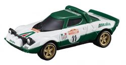 TOMICA PREMIUM 19 LANCIA STRATOS HF RALLY 1/58 TOMY DIECAST
