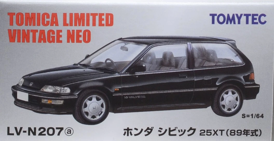 LV-N207a Honda Civic 25XT (89) | Tomica Wiki | Fandom