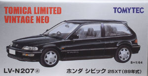【新品】TOMICALIMITEDVINTAGENEO HondaシビックSiR Tomica Limited Vintage Neo Tomytec HK Edition Honda Civic