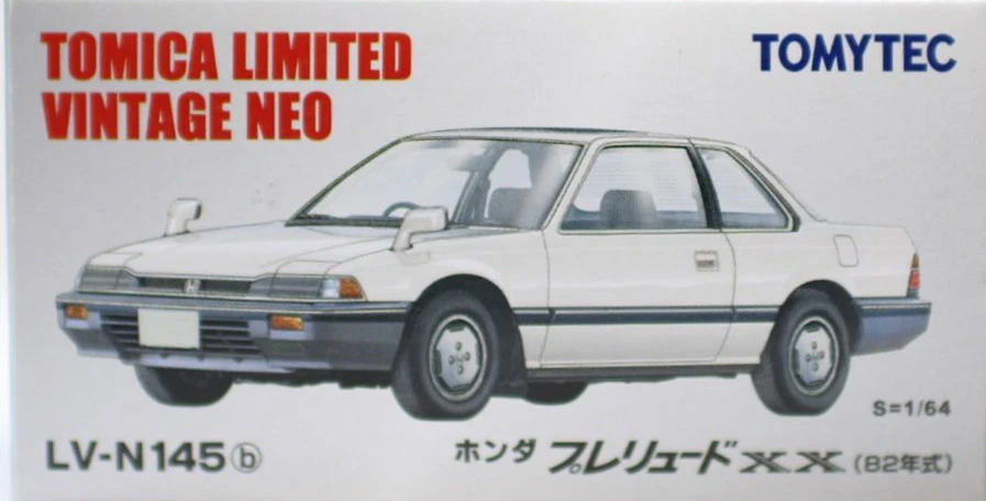 Tomica Tomy Vintage Neo LV-N145c Honda Prelude XX Noir - 1/64, Occasion MIB