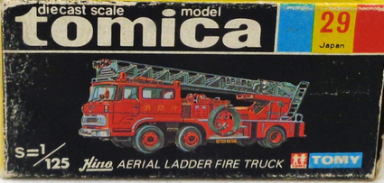 No. 29 Hino Aerial Ladder Fire Truck | Tomica Wiki | Fandom