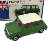 No. F8 BLMC Mini Cooper S Mk-III | Tomica Wiki | Fandom