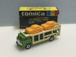 No. 14 Toyota Diesel Car Transporter | Tomica Wiki | Fandom