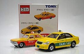 Crown Taxi (Old)/Crown Taxi (New) | Tomica Wiki | Fandom