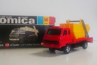 Tomica No.56 Nissan Diesel Condor Lift Arm Truck Made In
