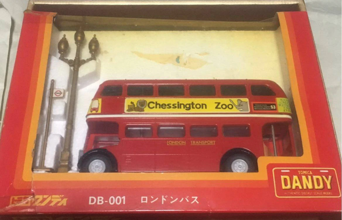 Tomica Dandy DB-001 London Bus | Tomica Wiki | Fandom