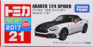 No. 21 Abarth 124 Spider | Tomica Wiki | Fandom