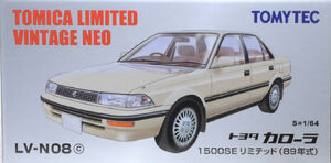 【新品】TOMICALIMITEDVINTAGENEOトヨタカローラ1500SE LV-N08a Toyota Corolla 1500 SE Limited | Tomica Wiki | Fandom