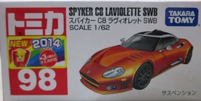 No. 98 Spyker C8 Laviolette SWB | Tomica Wiki | Fandom