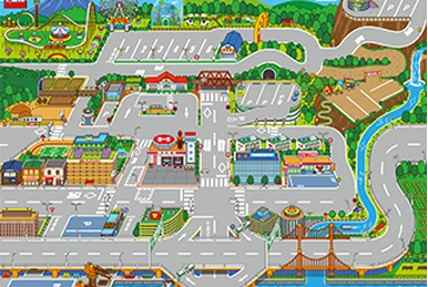 TAKARA TOMY Tomica Town 24H Times Parking - Neuf - Japon