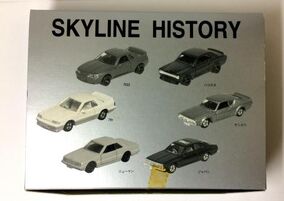 スカイライン 　THE HISTORY OF SKYLINE　プルバックカー スカイライン THE HISTORY OF SKYLINE プルバックカー - メルカリ