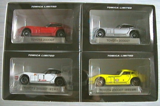 TL Toyota 2000GT 4 Models | Tomica Wiki | Fandom