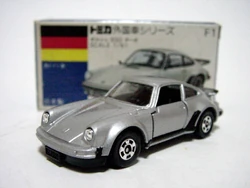 Tomica Porsche 930 Turbo – 1979 – N° F1 – Échelle 1/61 – Rouge – Rare – Sans Boîte