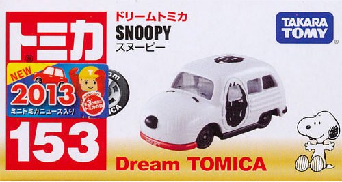 TAKARA TOMY Tomica Dream Snoopy car From Japan   No.153