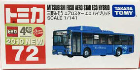 No. 72 Mitsubishi Fuso Aero Star Eco Hybrid | Tomica Wiki