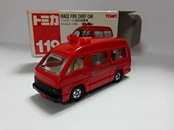 No. 119 Hiace Fire Chief Car | Tomica Wiki | Fandom