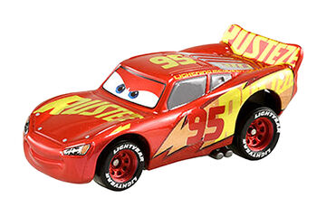 激レア　Mcqueen イーグルリボン　Y2K プリントチビT Mattel Disney Pixar Cars Toon Ninja Knockout Dragon