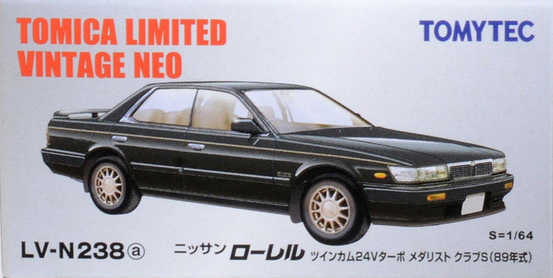 LV-N238a Nissan Laurel Twin Cam 24 V Turbo Medalist Club S (89 