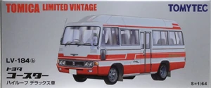 LV-184b Toyota Coaster High Roof Deluxe Car | Tomica Wiki | Fandom