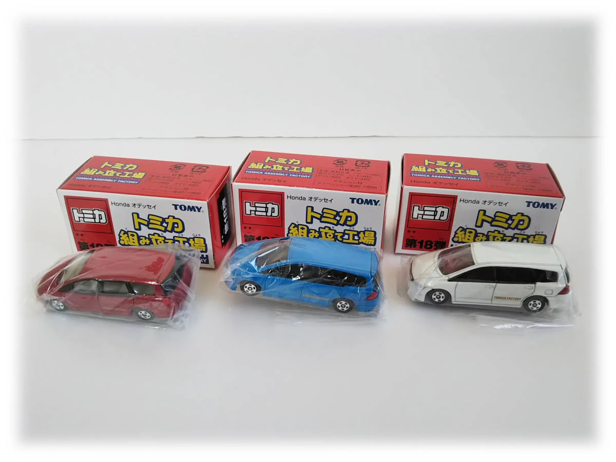 Tomica Assembly Factory No. 18- Honda Odyssey | Tomica Wiki | Fandom
