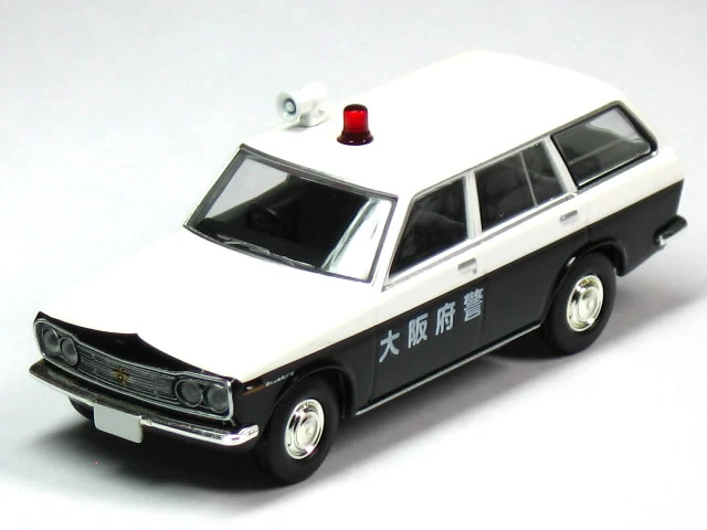 TLV Datsun Bluebird Van Patrol Car (Tomica Shop) | Tomica Wiki