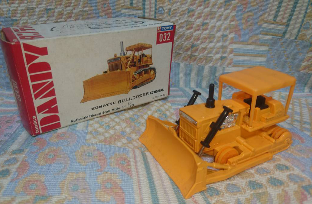 Tomica Dandy 032 Komatsu Bulldozer D155A | Tomica Wiki | Fandom