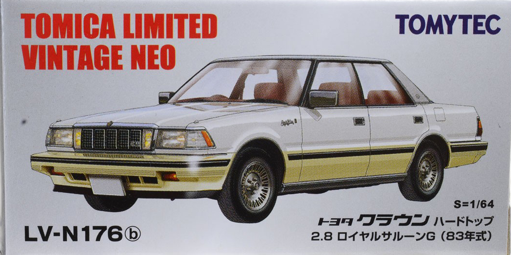 LV-N176b Toyota Crown Hardtop 2.8 Royal Saloon G (83) | Tomica Wiki | Fandom