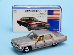 No. F2 Cadillac Fleetwood Brougham | Tomica Wiki | Fandom