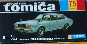 Miniature Yonezawa Diapet Nissan Bluebird HT 2000 G6-EL - Échelle 1/40 - Japon - NEUF