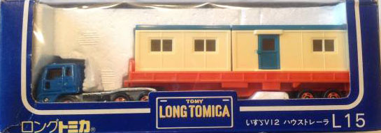 Long Tomica L15- Isuzu V12 House Trailer | Tomica Wiki | Fandom