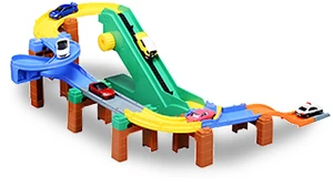最終値下げ品　TOMYTEC ロープウェイ セット TAKARA TOMY Tomica City Town 2 speed Action Highway playset