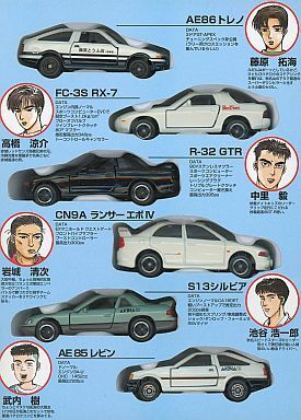 Tomica Initial D Set | Tomica Wiki | Fandom