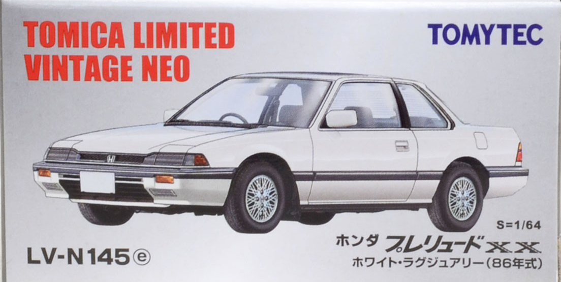 LV-N145e Honda Prelude XX White Luxury (86) | Tomica Wiki | Fandom