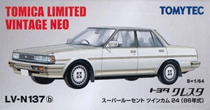 LV-N137b Toyota Cresta Super Lucent Twin Cam 24 (86) | Tomica Wiki