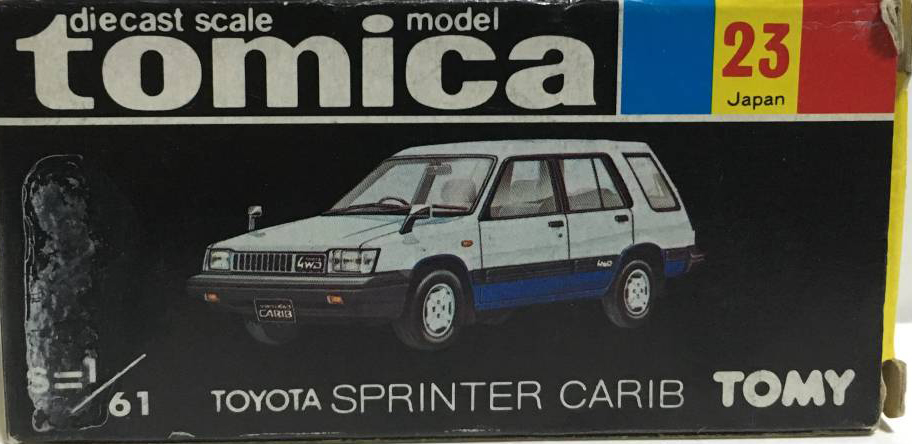 No. 23 Toyota Sprinter Carib | Tomica Wiki | Fandom
