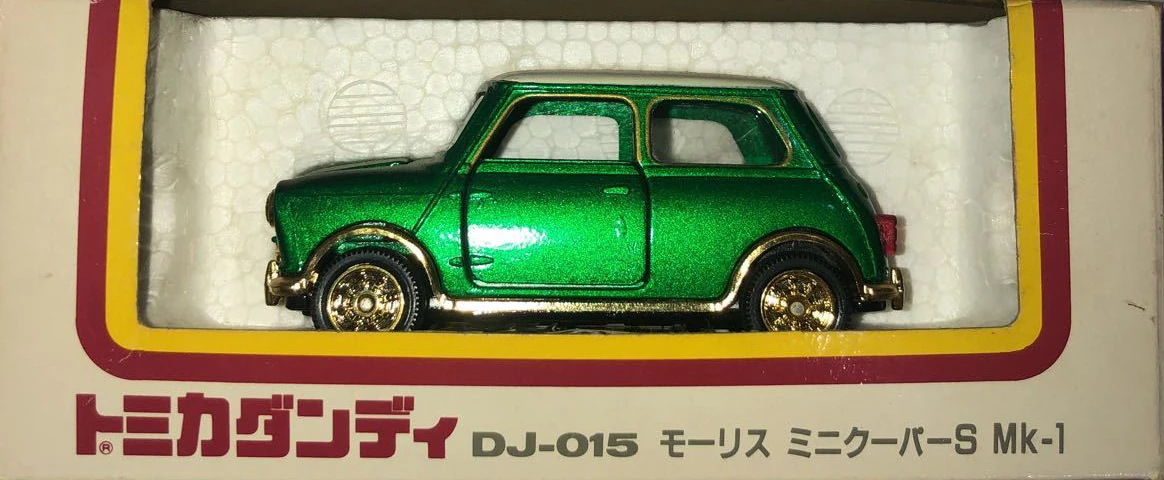 Minic 特注トミカ DINKY SPEED RACING MINI BLMC ミニクーパー S 5f 