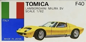 No. F40 Lamborghini Miura SV | Tomica Wiki | Fandom