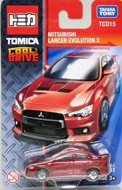 TCD-015 Mitsubishi Lancer Evolution X (Red) | Tomica Wiki | Fandom