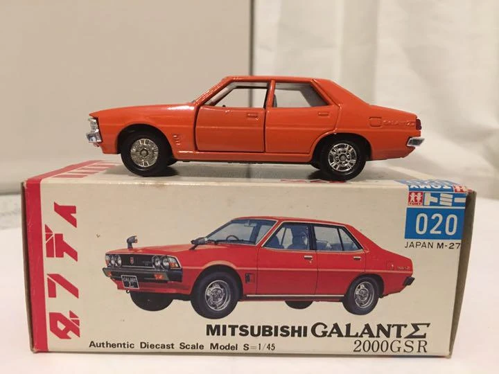 Tomica Dandy 020 Mitsubishi GalantΣ 2000GSR | Tomica Wiki | Fandom